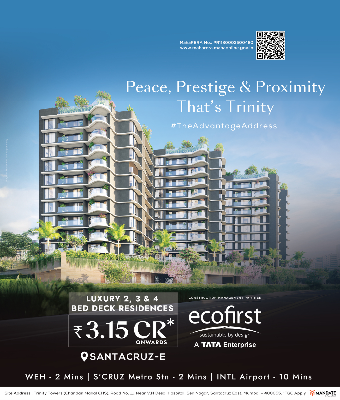 Binghatti Aquarise hero image