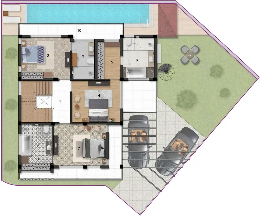Jet Trinity Tower ground floor plan